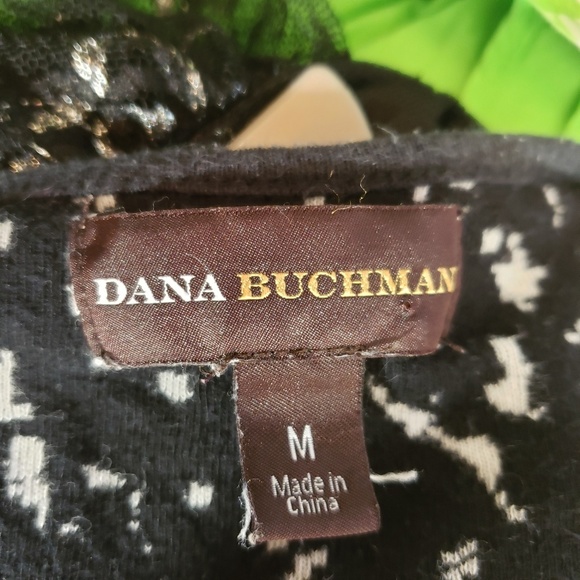 Dana Buchman black and white sweater size M - Picture 3 of 5